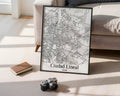 Ciudad Lineal Spain City Map Poster - GroovyGrove