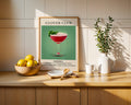 Clover Club Vintage Cocktail Poster - GroovyGrove