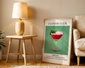 Clover Club Vintage Cocktail Poster - GroovyGrove