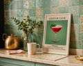 Clover Club Vintage Cocktail Poster - GroovyGrove