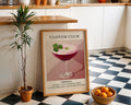 Clover Club Vintage Cocktail Poster - GroovyGrove