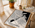 Copenhagen Denmark City Map Poster - GroovyGrove