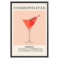 Cosmopolitan Vintage Cocktail Poster - GroovyGrove