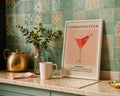 Cosmopolitan Vintage Cocktail Poster - GroovyGrove