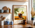 Cuba Libre Vintage Cocktail Poster - GroovyGrove