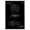 Calendar Clock 1972 Patent Poster - GroovyGrove