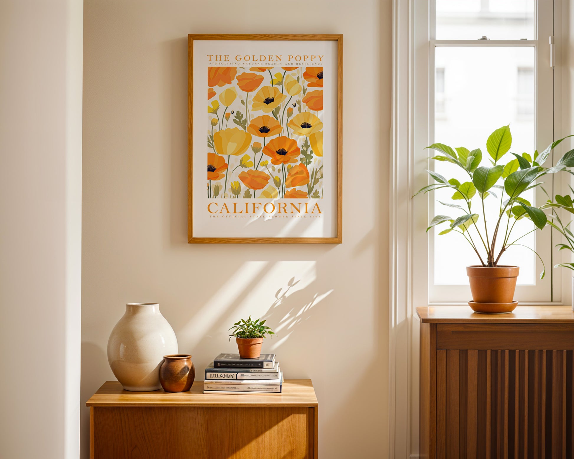 California State Flower Poster - GroovyGrove