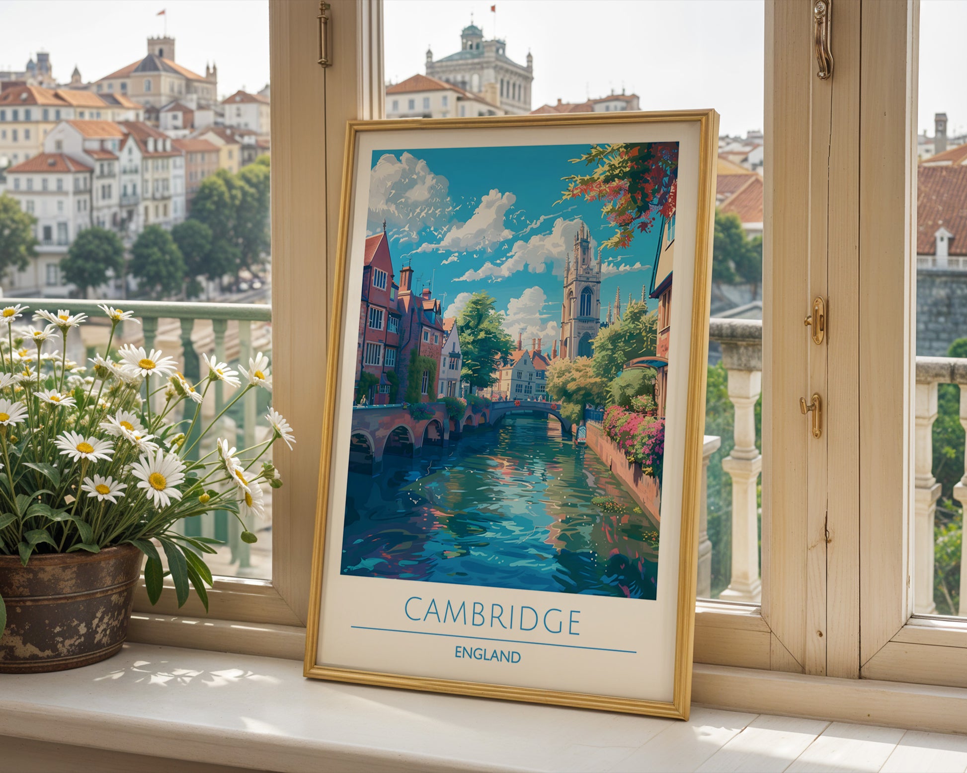 Cambridge England Poster - GroovyGrove