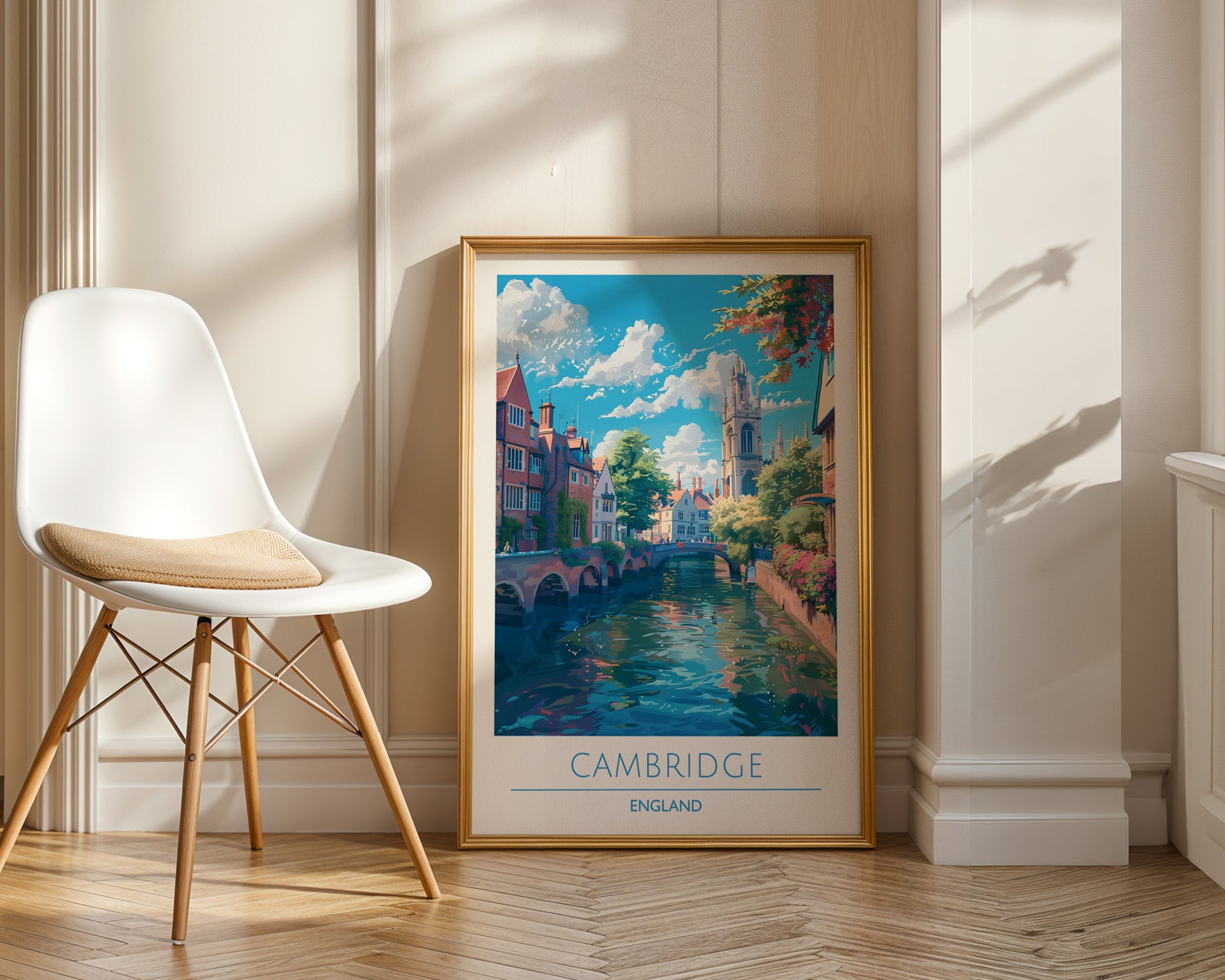 Cambridge England Poster - GroovyGrove