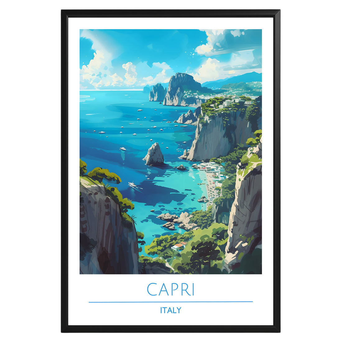 Capri Italy Poster - GroovyGrove