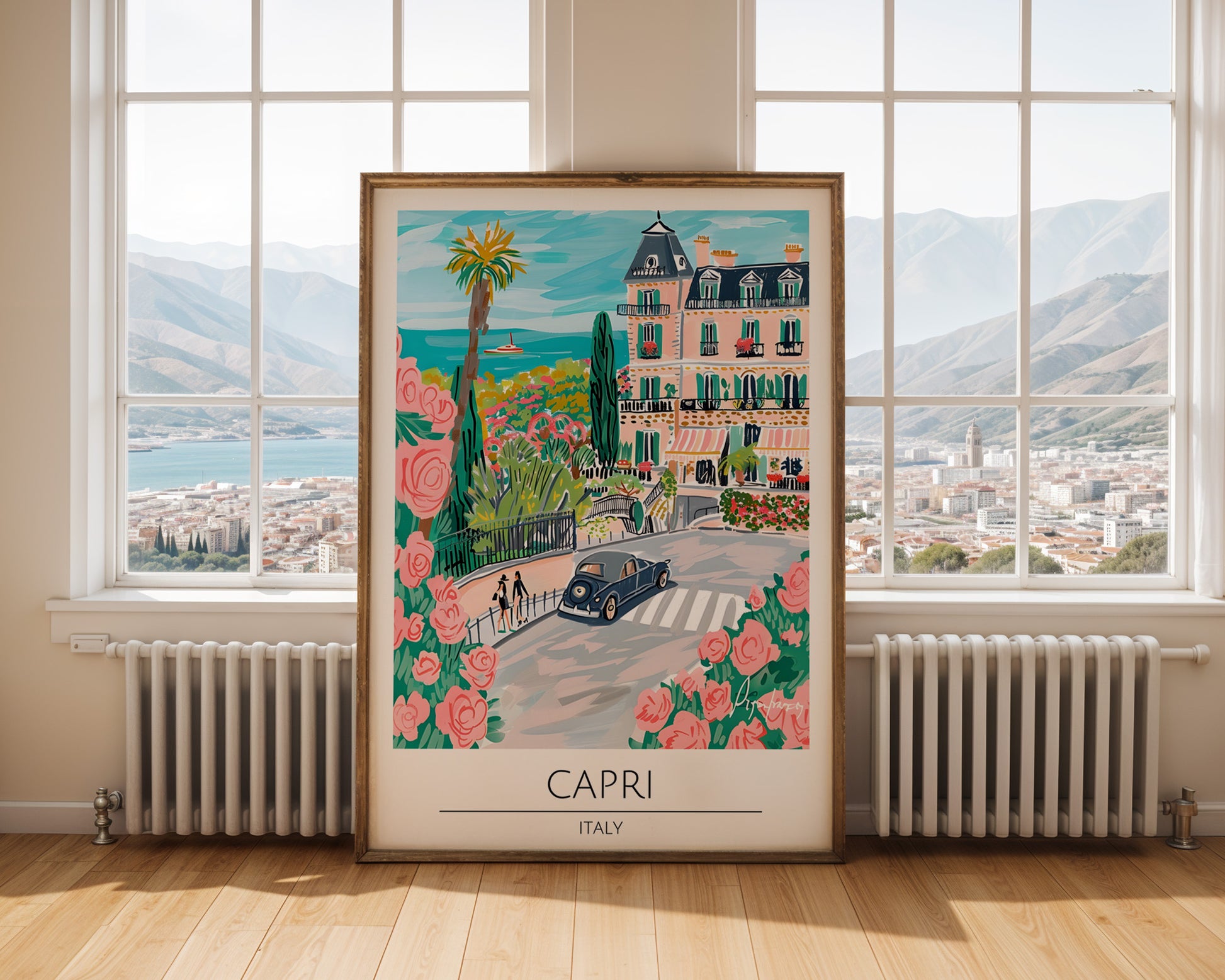 Capri Italy Travel Poster - GroovyGrove