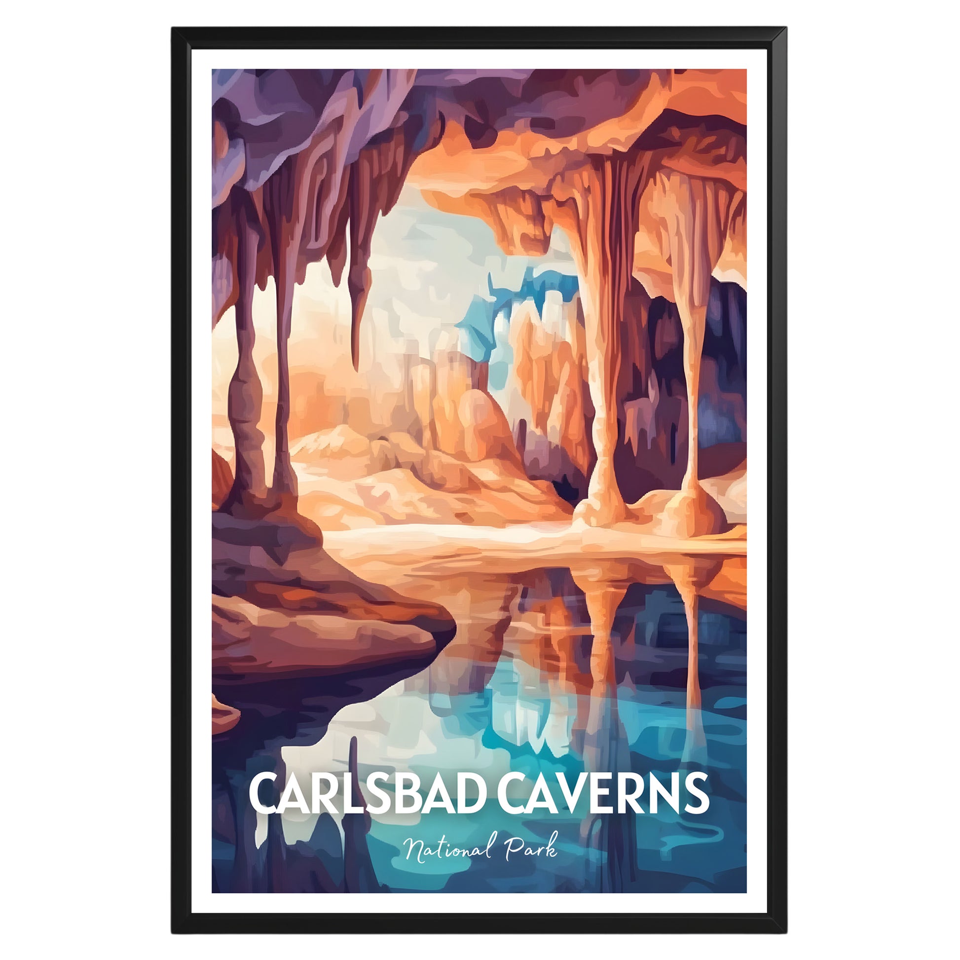 Carlsbad Caverns National Park Poster - GroovyGrove