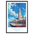 Casablanca Morocco Poster - GroovyGrove