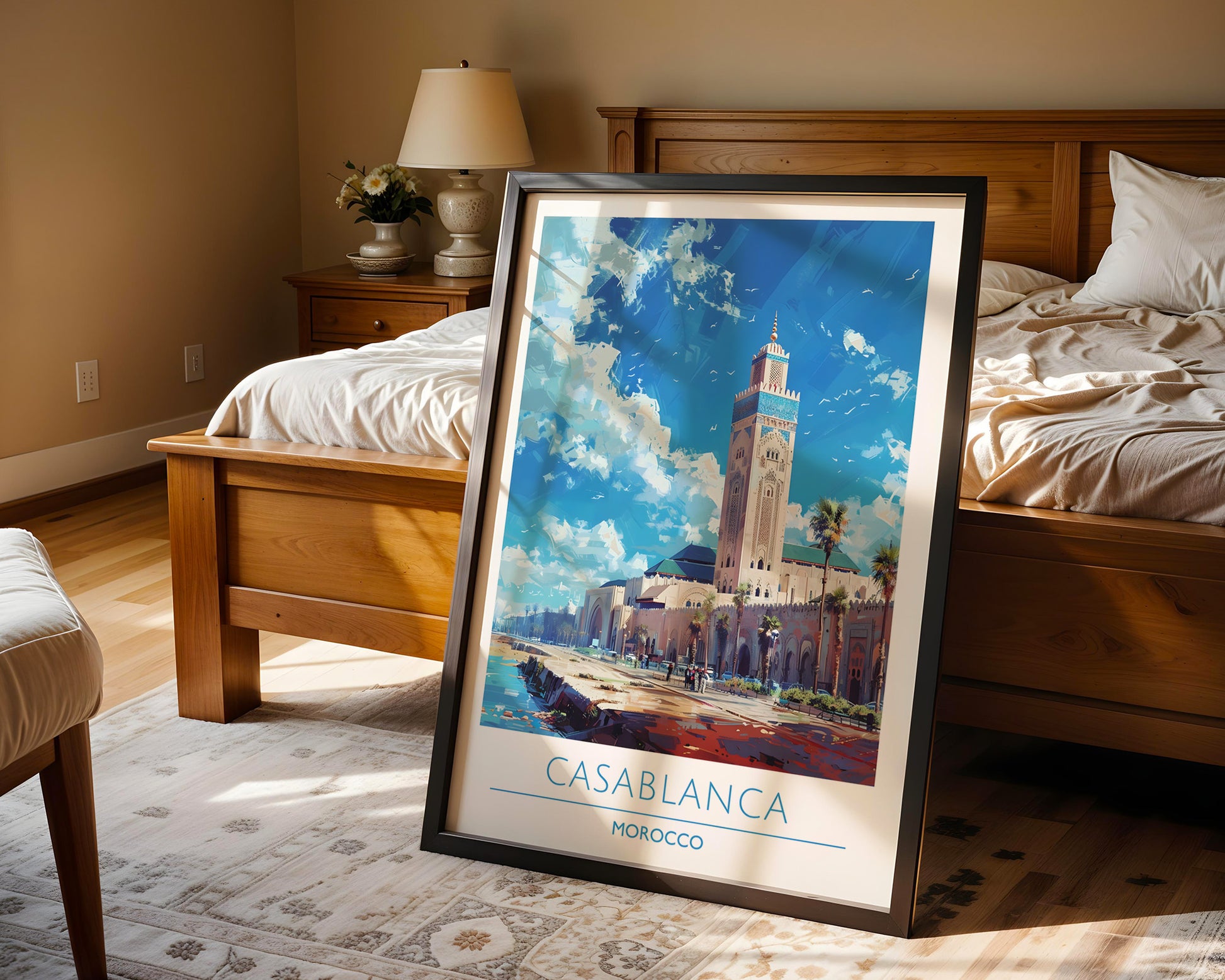 Casablanca Morocco Poster - GroovyGrove