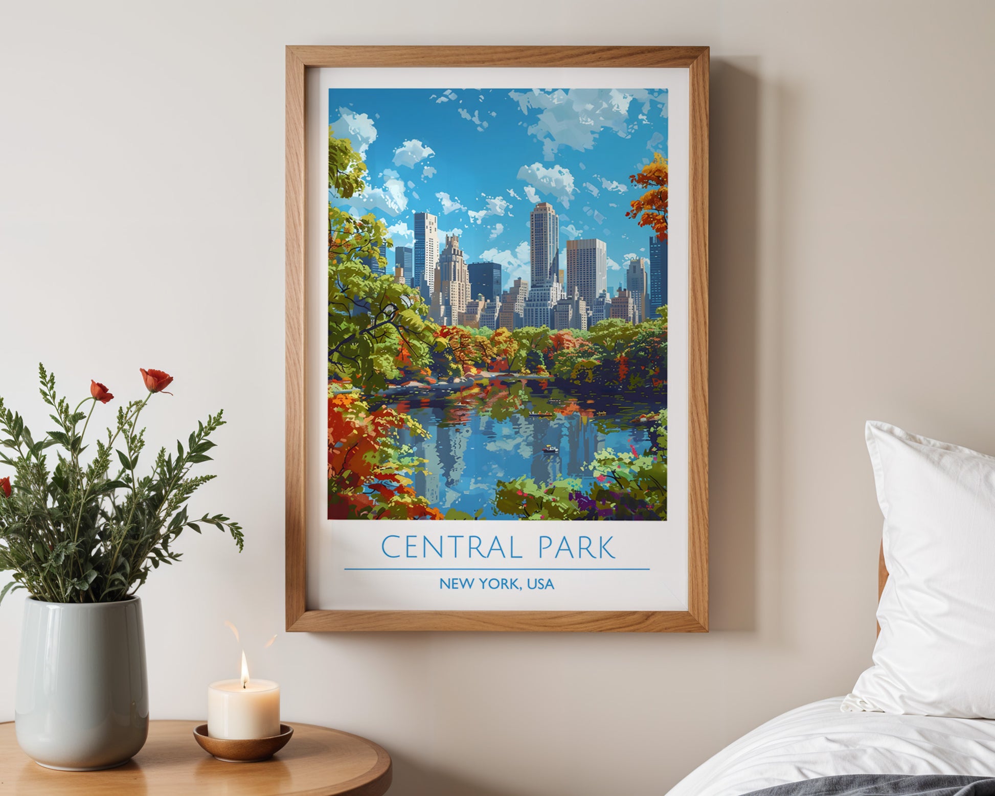 Central Park New York Poster - GroovyGrove