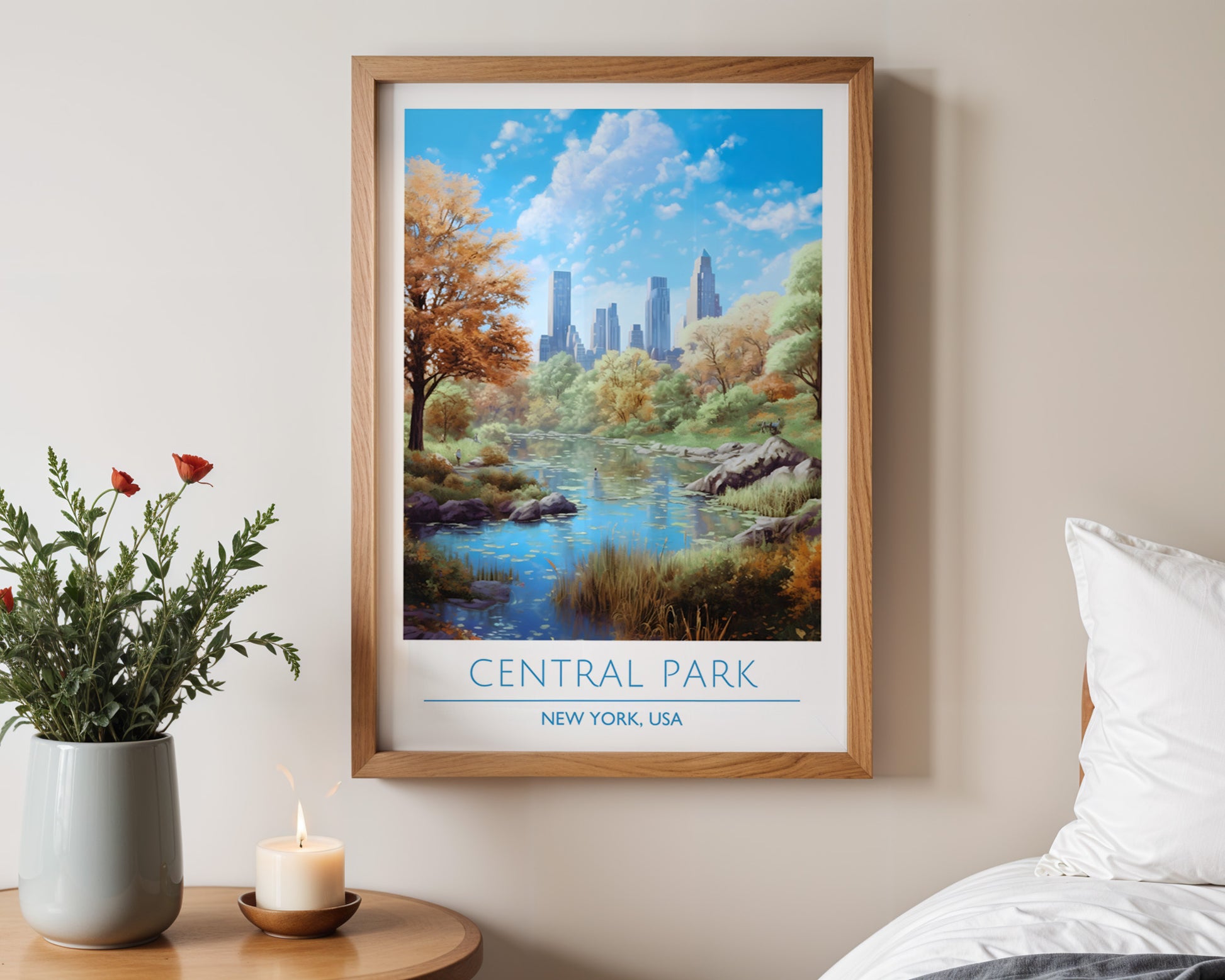 Central Park New York Poster - GroovyGrove