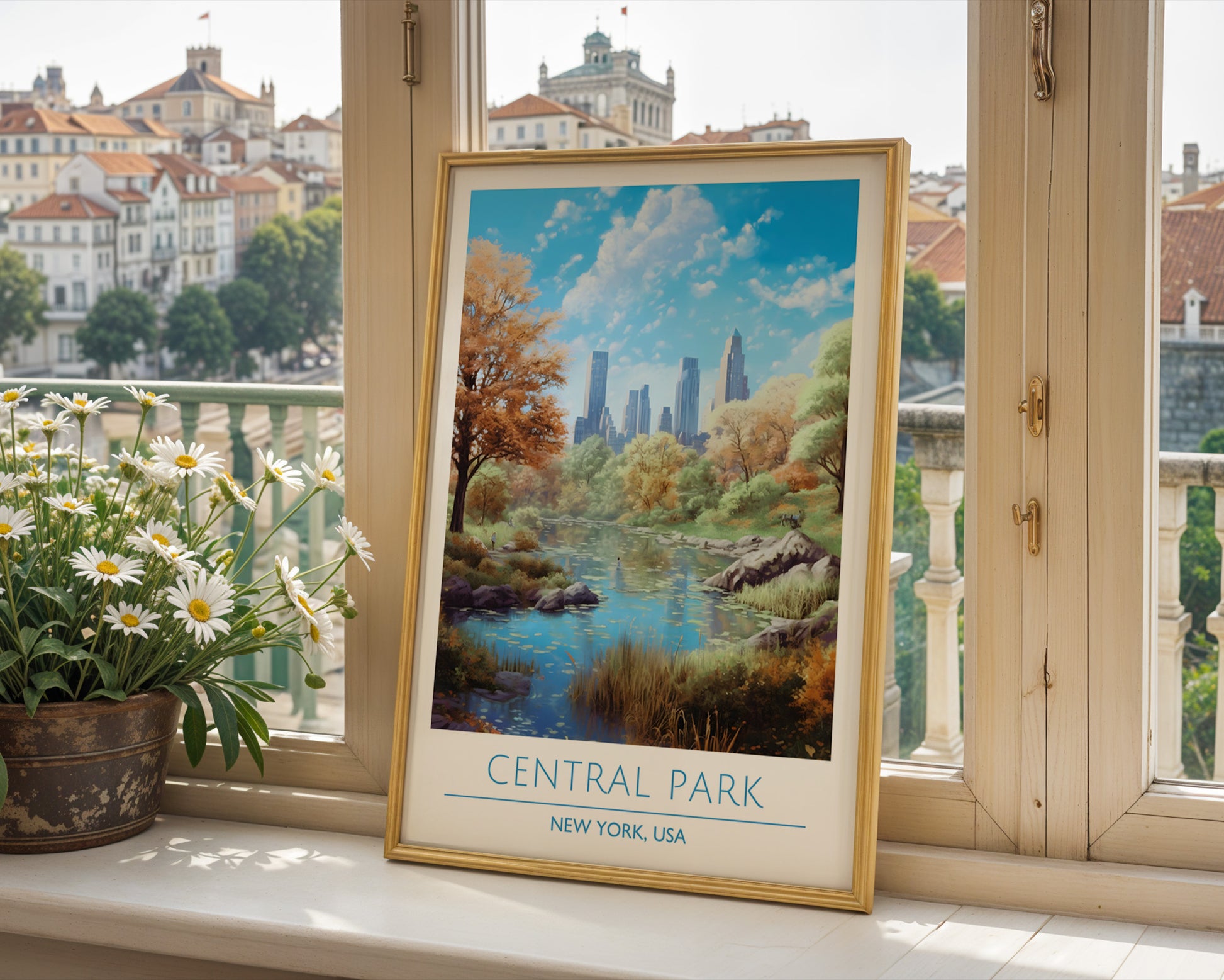 Central Park New York Poster - GroovyGrove