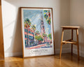 Charleston South Carolina Travel Poster - GroovyGrove