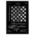 Checker And Chess Board 1923 Patent Poster - GroovyGrove