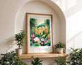 Chengdu China Flower Market Poster - GroovyGrove