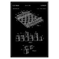 Chess Word Game 1980 Patent Poster - GroovyGrove