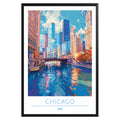 Chicago Illinois Poster - GroovyGrove