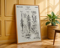 Clarinet 1929 Patent Poster - GroovyGrove