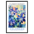 Colorado State Flower Market Poster - GroovyGrove