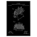 Combined Washing Machine 1876 Patent Poster - GroovyGrove