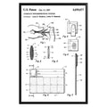 Compact Fingerprinting System 1987 Patent Poster - GroovyGrove