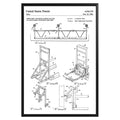 Concrete Screed 1982 Patent Poster - GroovyGrove