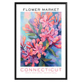 Connecticut State Flower Market Poster - GroovyGrove