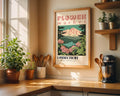 Connecticut Flower Market Vintage Poster - GroovyGrove