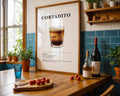 Cortadito Coffee Recipe Poster - GroovyGrove