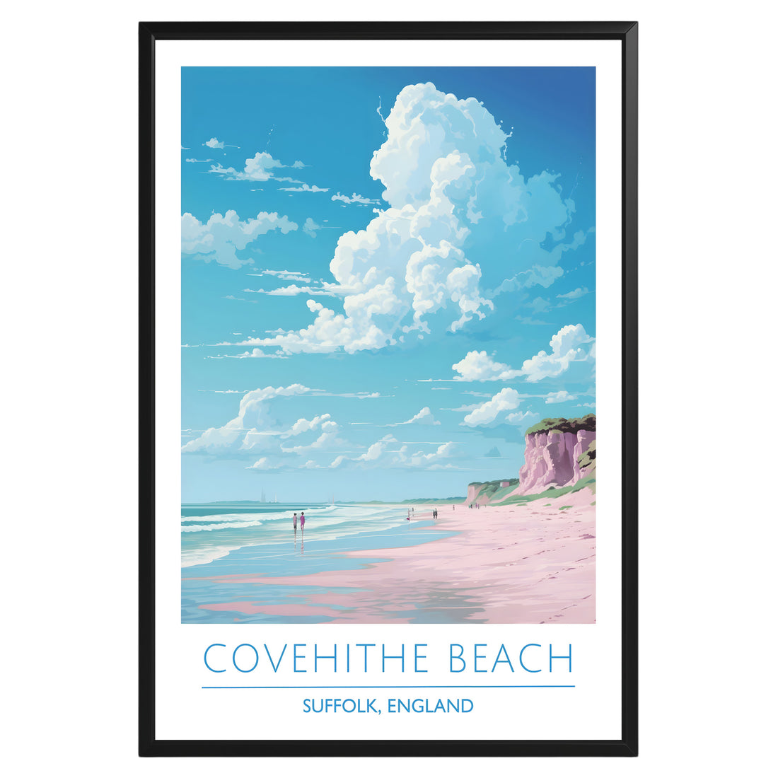 Covehithe Beach Suffolk England Poster - GroovyGrove