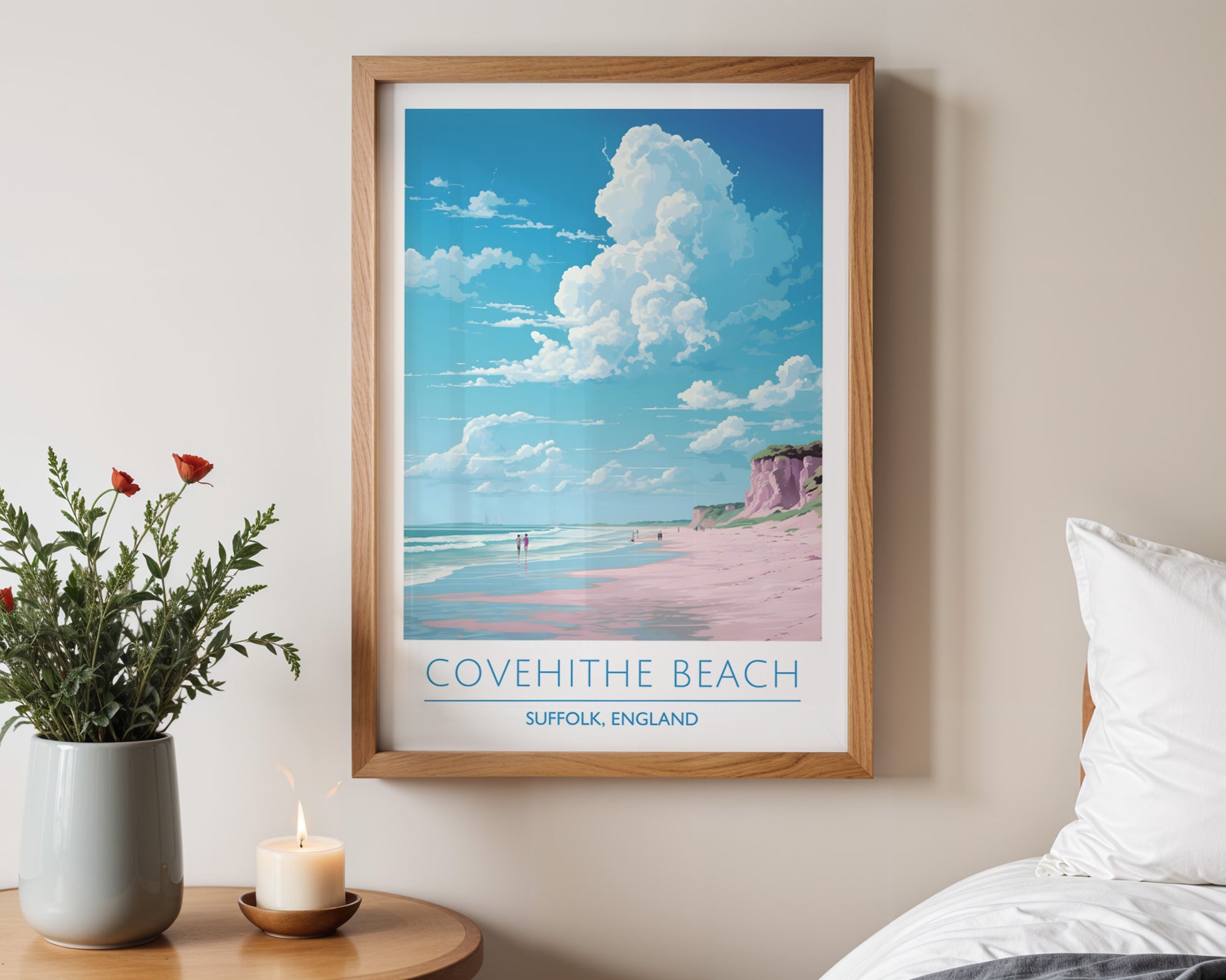 Covehithe Beach Suffolk England Poster - GroovyGrove