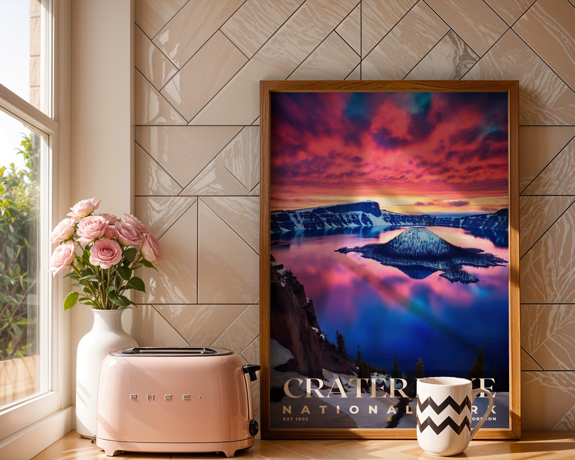 Crater Lake National Park Poster - GroovyGrove