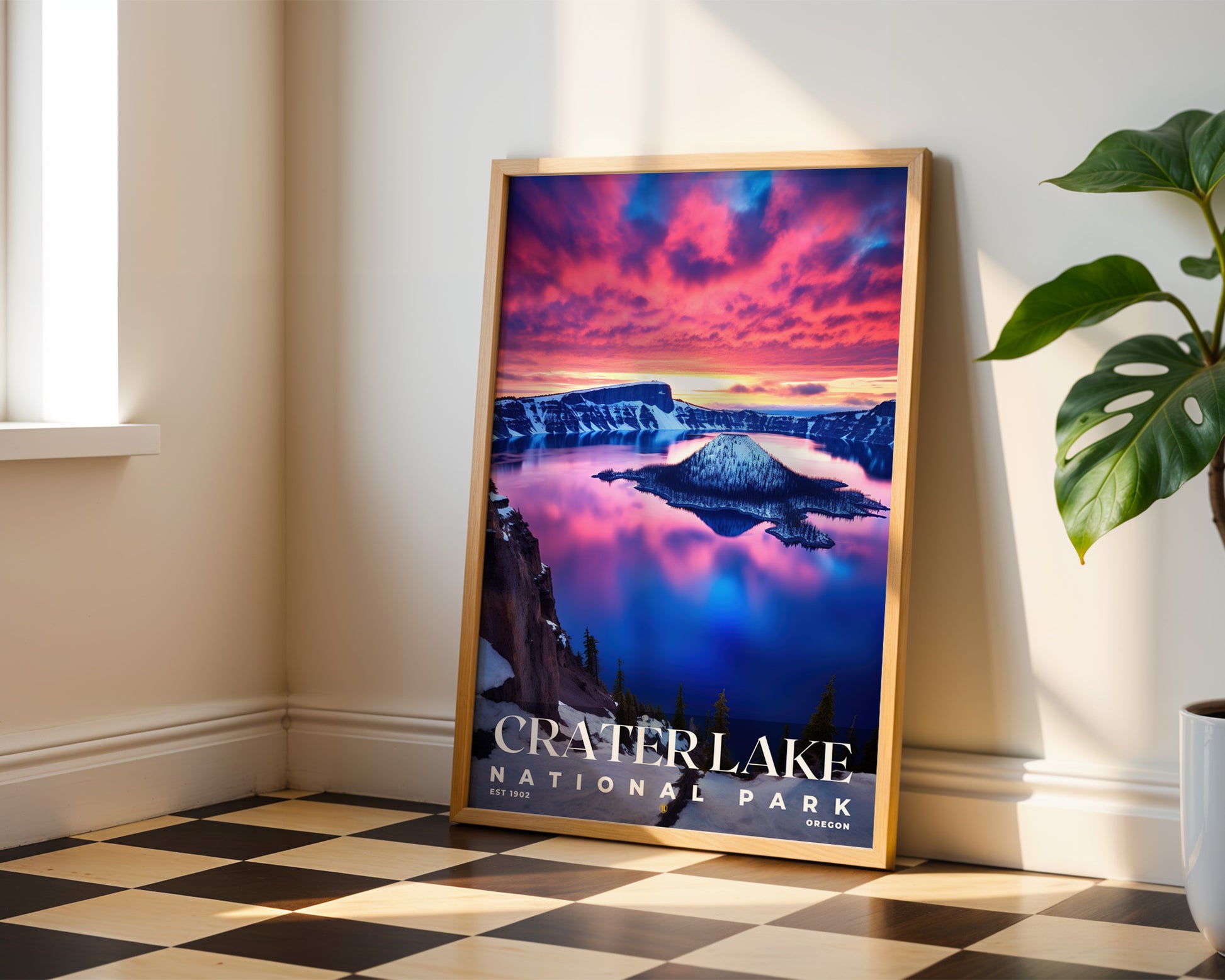 Crater Lake National Park Poster - GroovyGrove