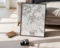 Delft Netherlands City Map Poster - GroovyGrove