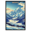 Denali National Park Vintage Poster - GroovyGrove