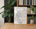 Deurne Belgium City Map Poster - GroovyGrove