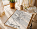 Dordrecht Netherlands City Map Poster - GroovyGrove