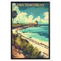 Dry Tortugas National Park Vintage Poster - GroovyGrove