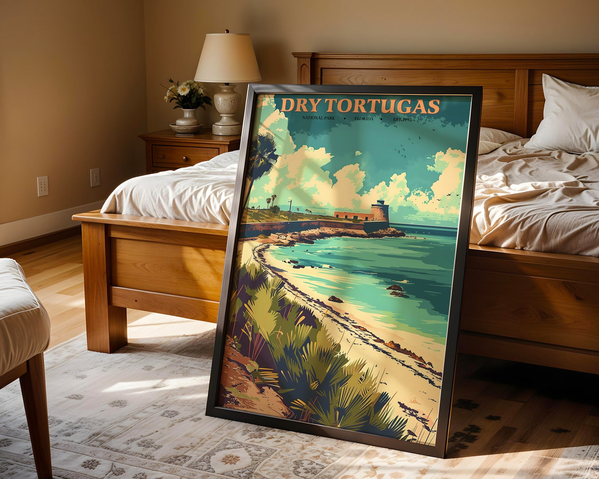 Dry Tortugas National Park Vintage Poster - GroovyGrove