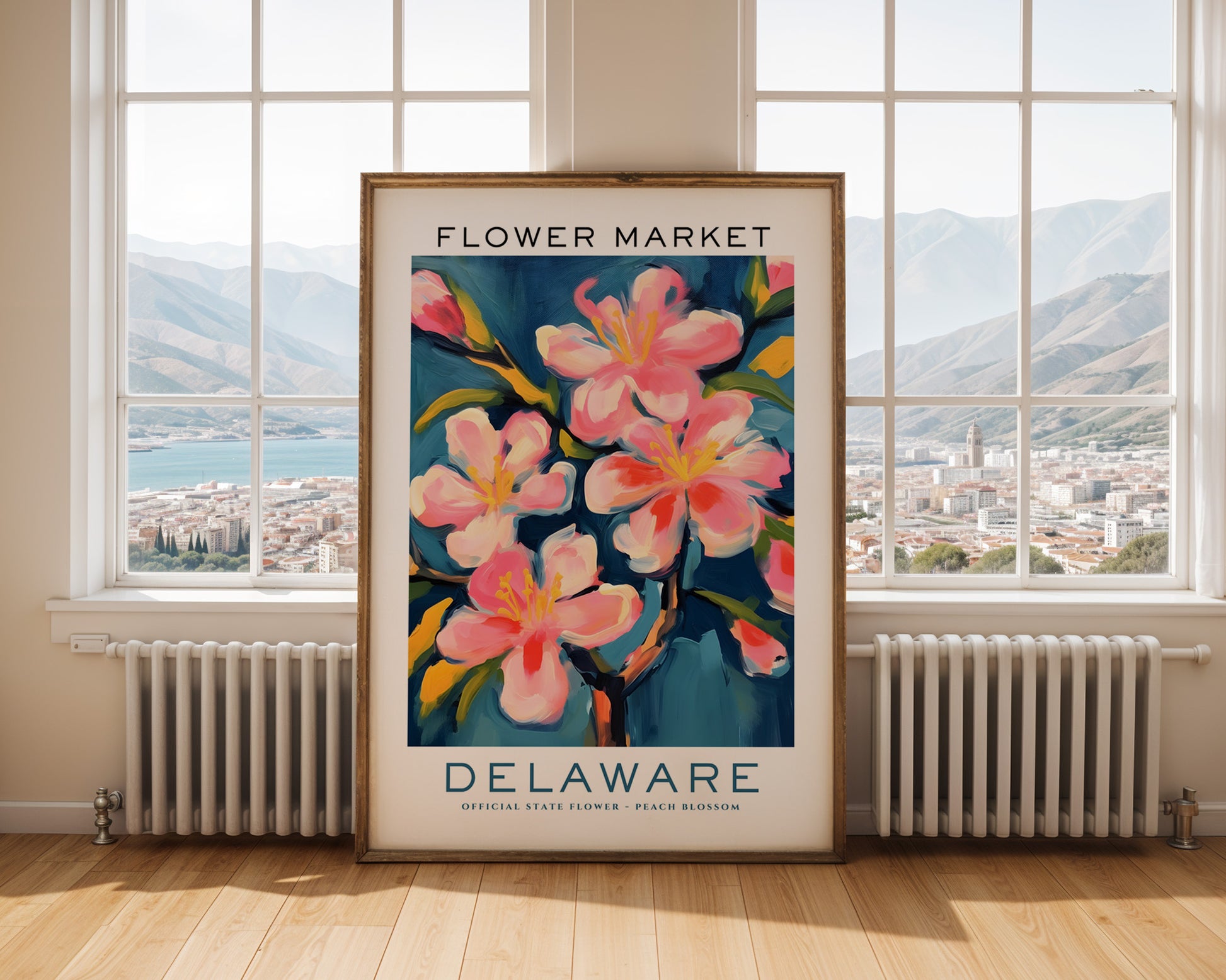 Delaware State Flower Market Poster - GroovyGrove