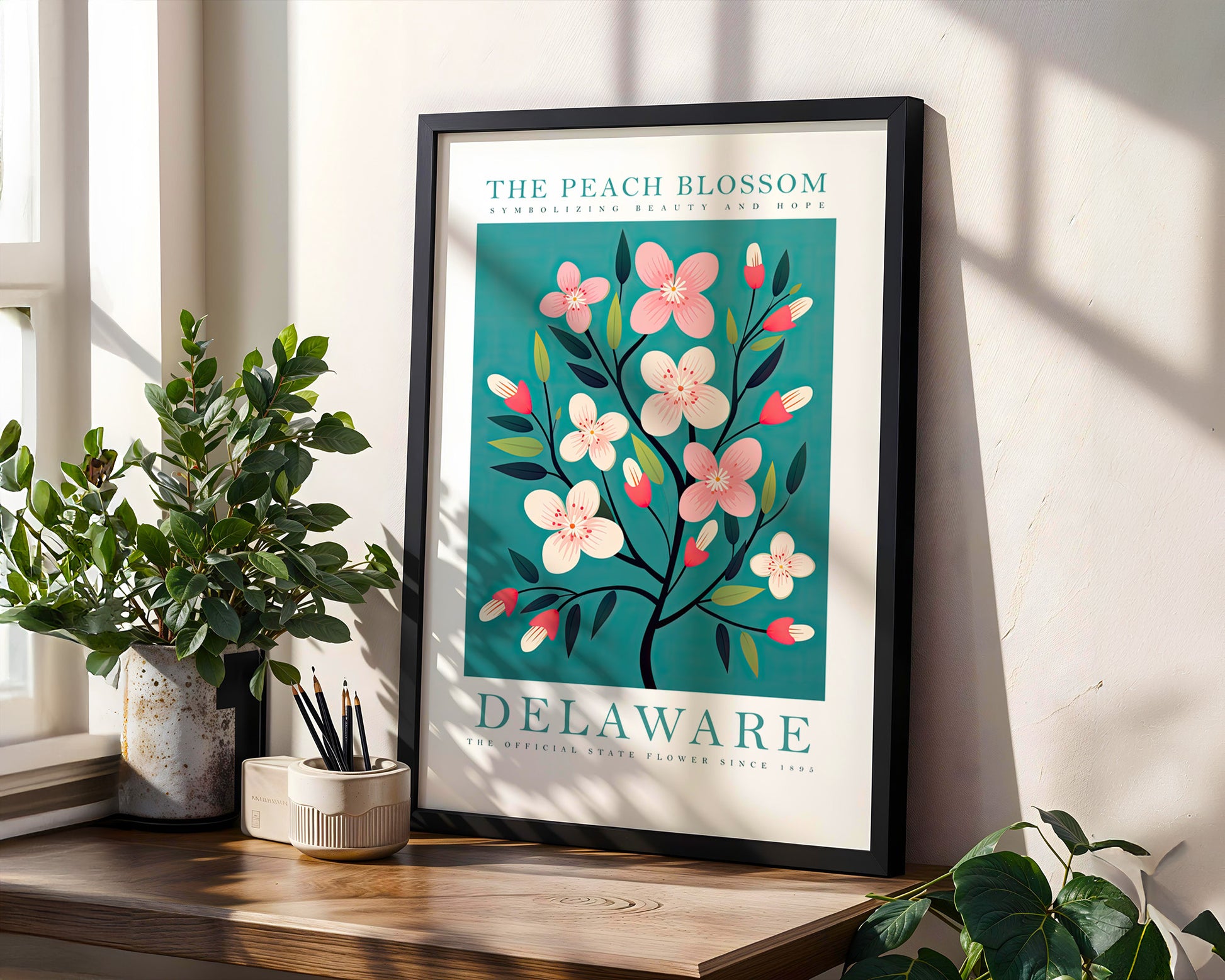 Delaware State Flower Poster - GroovyGrove