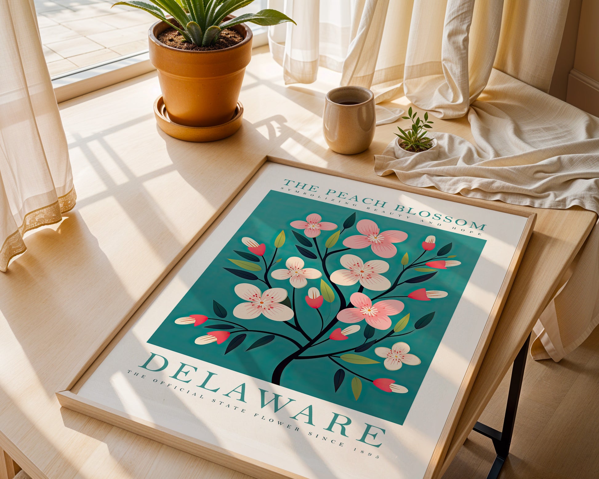 Delaware State Flower Poster - GroovyGrove