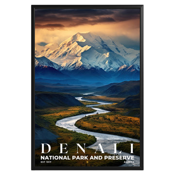 Denali National Park Poster - GroovyGrove