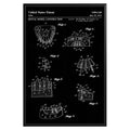 Dental Model Construction 1975 Patent Poster - GroovyGrove