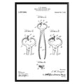 Dental Pliers 1911 Patent Poster - GroovyGrove